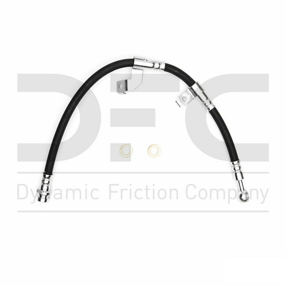 Front Left Dynamic Friction Company Brake Line Hose 350-21017 For 2006-2014 Kia Sedona, 2007-2008 Hyundai Entourage