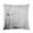 Pattern, variant on Pillow Cover Black And White Dandelions Modern Sofa Throw Pillow Cover 16"x16" Decoration for Sofa Couch Dandelion Flower Black And White Throw Pillow