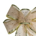 thumbnail image 4 of Premium Polyester, Christmas Decorative Bows, Fine Workmanship, DIY Crafts, Beautiful & , for Christmas Tree,  with No Special Characters, Crafted Ribbon Bow, 4 of 5