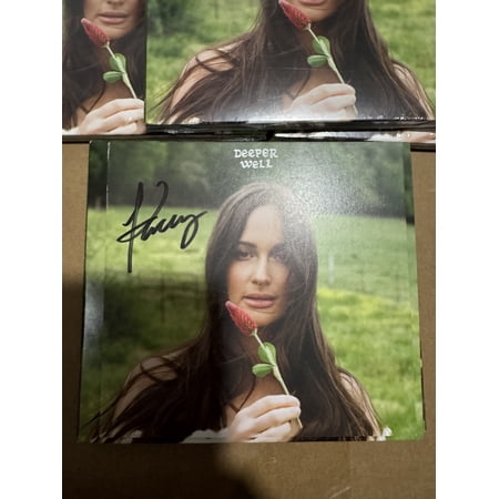 Kacey Musgraves Deeper Well Signed CD with Poster