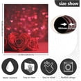 thumbnail image 3 of Rose Bouquet and Heart Dishwasher Magnet Cover Front Door Decorative Refrigerator Covers Magnetic Sheet Sticker Wash Machine Fridge Panel Decal for Kitchen Appliance 23x26 in, 3 of 6
