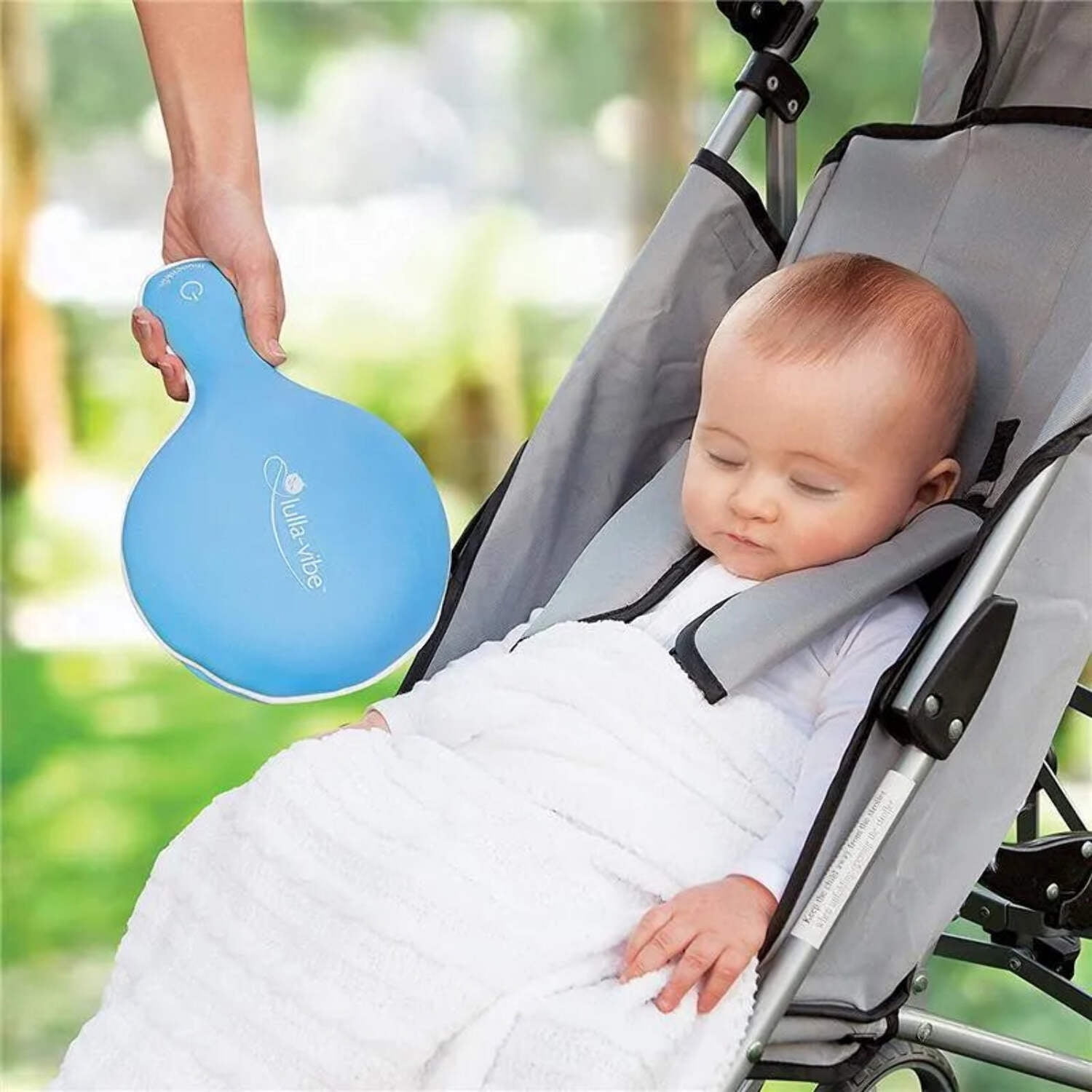 Munchkin Lulla-Vibe ブルー 単三電池4本付き Lulla Vibe | Vibrating Crib Mattress Pad | Munchkin