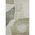 thumbnail image 2 of Addison Rugs Mayfield Washable Transitional Abstract Taupe Rectangle Rug, 3' x 5', 2 of 6