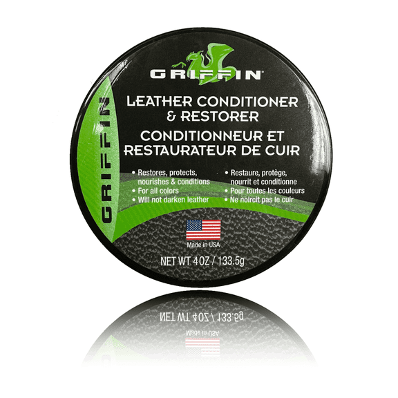 Griffin Leather Conditioner and Restorer (4 oz) - Condition, Restore and Revitalize Leathers