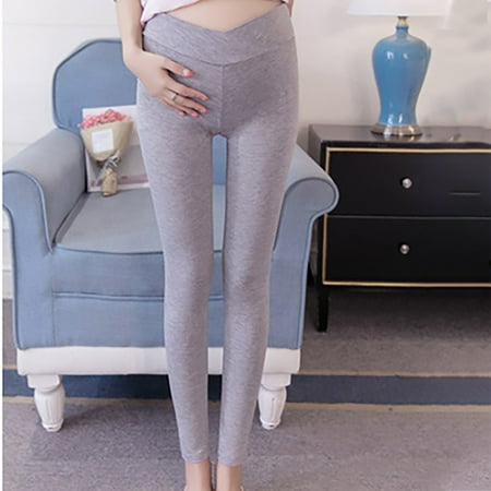 

Giligiliso Clearance Maternity Shorts Fashion Women s Solid Color with Comfortable Loose Adjustable Maternity Pants