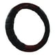 thumbnail image 1 of Funda para volante de coche, accesorios interiores, piezas de coche aptas para el invierno cálido Negro, 1 of 8