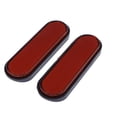thumbnail image 2 of S SERENABLE Motorcycle ABS Plastic Red Front Fork Leg Reflector Cover for, 2 of 6