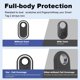 thumbnail image 5 of Funda Protectora Silicona Con Llavero para Galaxy SmartTag2() Blanca, 5 of 5