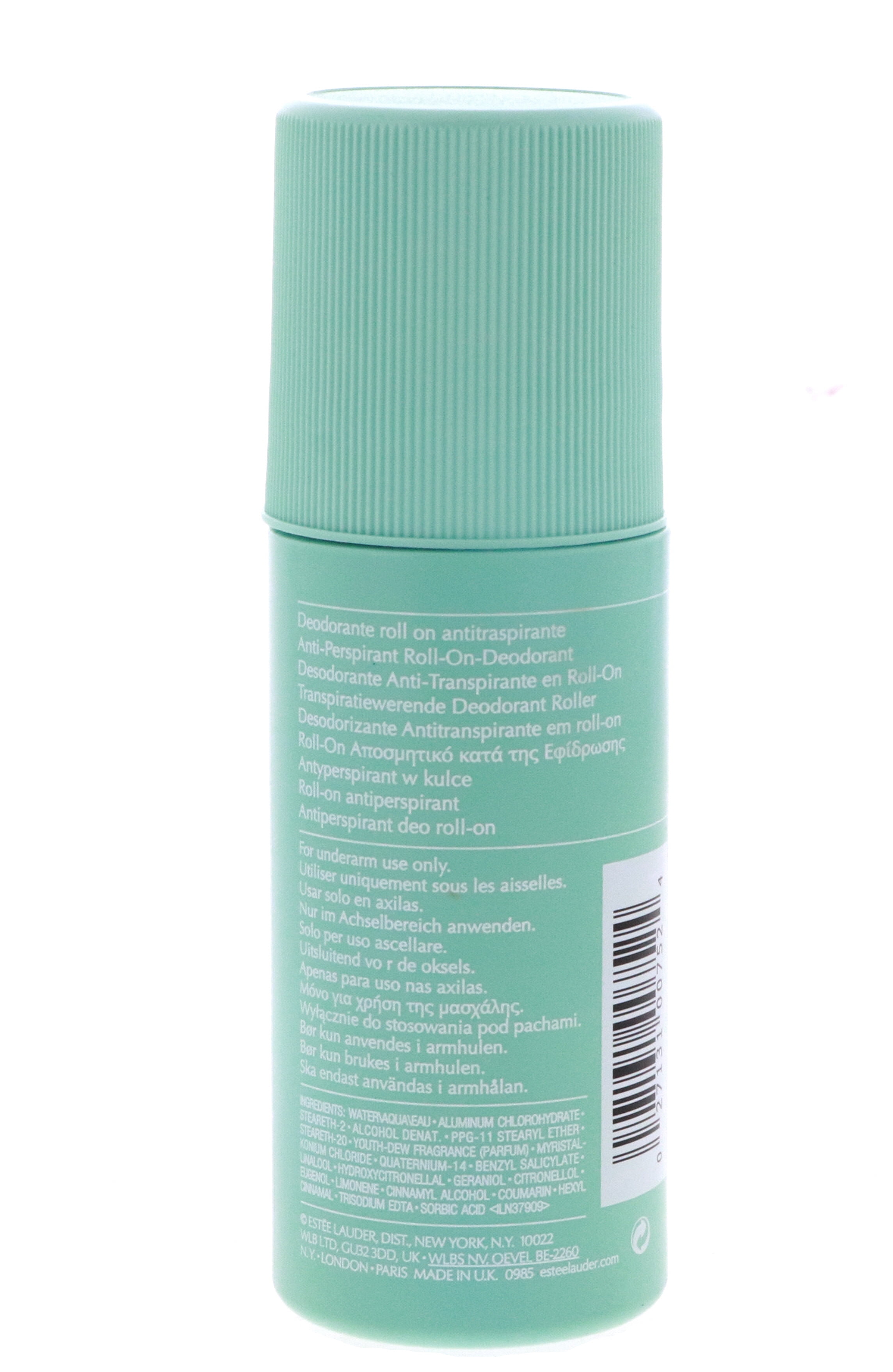 Estee Lauder Youth-Dew Roll-On Anti-Perspirant Deodorant, 2.5 oz Pack of 3