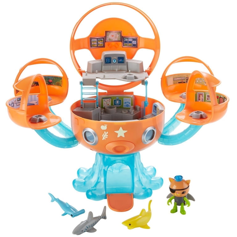 Fisher-Price Cocoanuts Octopod Shark Adventure Playset - Walmart.com