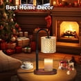 thumbnail image 5 of Seenlast Candle Warmer Lamp With Timer and Dimmer Adjustable Candle Lamp For Woman and Man Gifts For Home Decor  Black, 5 of 8