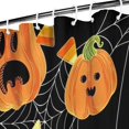 thumbnail image 3 of Pumpkin Candy Halloween Pattern Shower Curtain 36"x72" ,Bathroom Decorative Shower Curtains Set with 12 Hooks,Modern Waterproof Washable Shower Curtain, 3 of 6