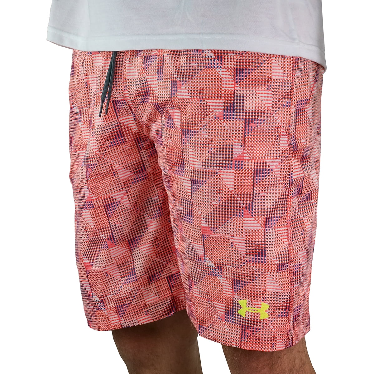 under armour men's ua heatgear lightweight printed shorts