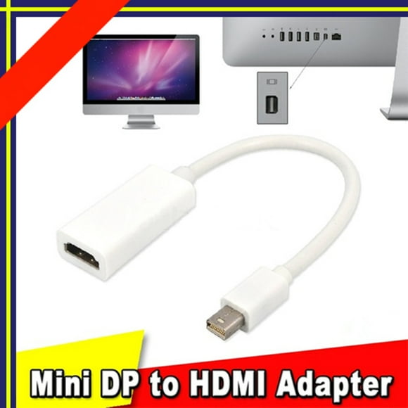 Mini Display Port DP to HDMI Adapter Thunderbolt Cable for iMac MacBook Pro & Air