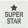 thumbnail image 1 of Super Star Fun Text Teacher School DIY Cookie Wall Craft Stencil - 5.5 Inch, 1 of 5