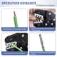 thumbnail image 2 of Ratcheting Crimping Tool EDM cutting jaw provides accurate and reliable crimping without damage, 2 of 5