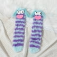 thumbnail image 5 of Xfvqtps Womens Funny Socks Three Dimensional Quirky Socks Fuzzy Cozy Fluffy Cartoon Design Socks Funny Cute Plush Socks Red-05, 5 of 7