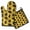 Sunflower-2, variant on Sunflowers Kitchen Oven Mitt and Pot Holder Sets 2 Pcs for Baking, Cooking and Grilling, Heat Resistant Up To 392 °F