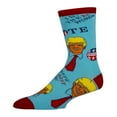 thumbnail image 3 of Oooh Yeah Men's Funny Cotton Crew Sock, Trump 20, One Size, 3 of 3