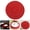 Red, variant on A Linen Insulation Pad Round Placemats Attractive Washable Round Placemats for Kitchen Table 15 Inch Round Table Mats