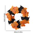 thumbnail image 2 of Dsscvnef Couronnes d'Halloween pour Porte d'Entrée Extérieure Décorations de Couronne d'Halloween, 2 of 2