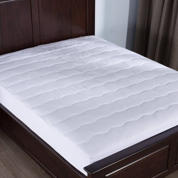 Puredown Down Alternative Mattress Pad/Topper, Microfiber Top, King