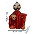 thumbnail image 5 of Pumpkins-Wizard Statue Resin Home Decoration Miniature Figurine Bookshelf Display, 5 of 5
