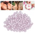thumbnail image 1 of Cuentas Acrílicas De Agujero Grande, Cuentas Transparentes Para Cabello Y Barba, Accesorio Vintage Para Trenzas Y Coletas, Diseño Sutil Y Elegante, Cuentas Acrílicas Para Tejer, 1 of 7