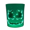 thumbnail image 3 of Máscara LED de Marshmello, casco para Cosplay de DJ, máscara de disfraz de Marshmello, máscara LED iluminada, máscara de Cosplay para fiesta colorida, 3 of 3
