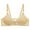 Beige, variant on Womens Plus Size $5,Women Thin Plus Size Breathable Gathered Underwear Women Non-Steel Bra Daily Bra