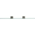thumbnail image 4 of Alno A8450-24-MB Contemporary Ii 24" Glass Shelf - Black, 4 of 6