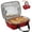 Red, variant on Xdziklosj Casserole Dish Carrier Insulated Hot Casserole Carrying Case Food Carrier Fits 9" x 13" Baking Dish Lasagna Pan for Picnic Camping Barbecue