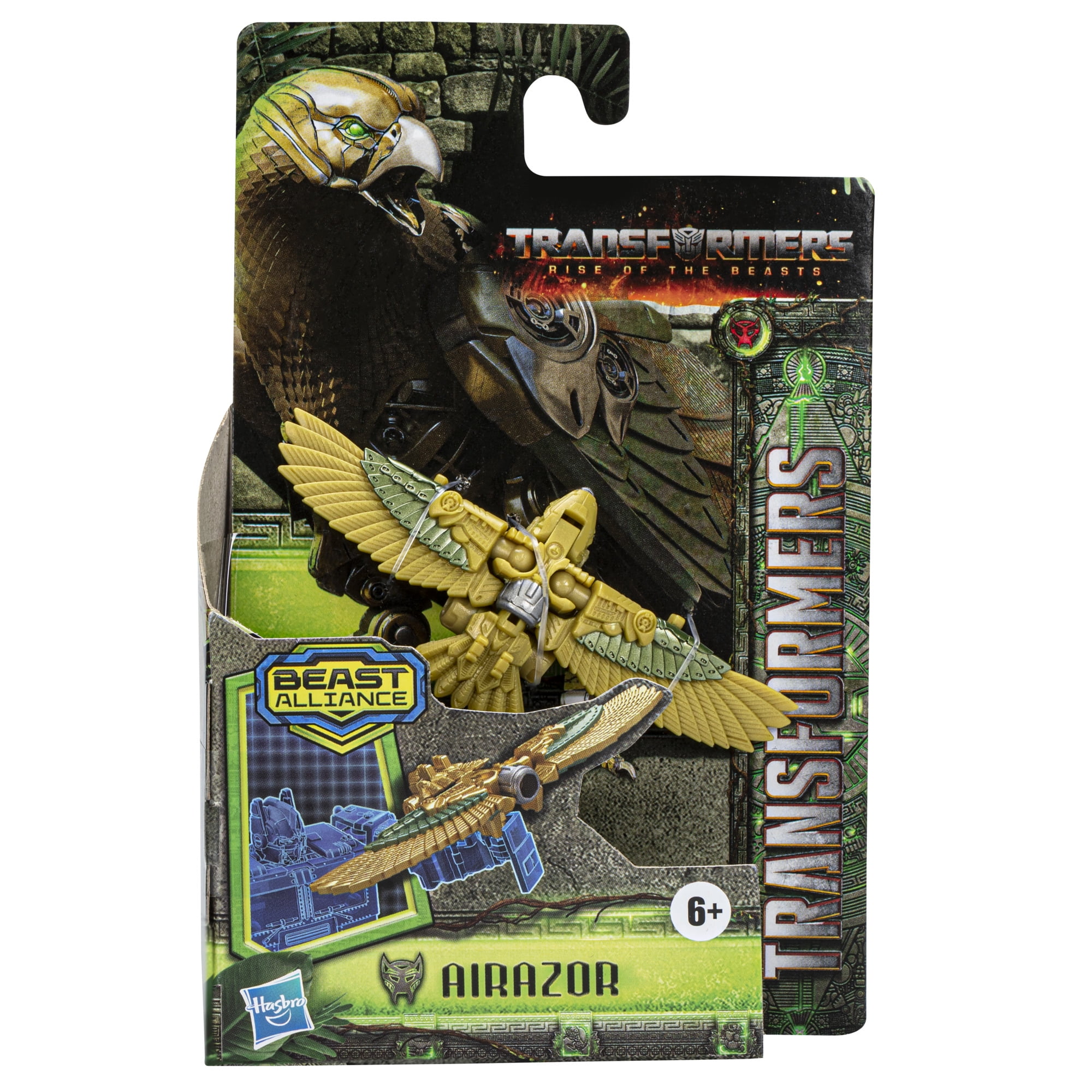 Transformers Rise of the Beasts Collectible Kids Airazor Action Figures, Plastic, 4.25" x 6.75"