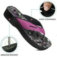 thumbnail image 6 of Aerosoft Women's Anette Beach Flip Flops for Summer Essentials, 6 of 7