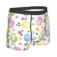 thumbnail image 3 of Balery Easter Egg3 Men's Boxer Briefs, Soft and Breathable Cotton Underwear with nylon Waistband-XX-Large, 3 of 9