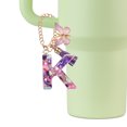 thumbnail image 4 of Letter K Cup Chain, Bag Chain, Key Chain, Cute Decor Accessories (Stone-Shaped), 4 of 6