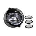 thumbnail image 3 of Juego de colador de cocina Gloria colador de verduras giratorio acero inoxidable 26 cm Negro, 3 of 9