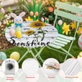 thumbnail image 3 of Fitted Round Tablecloth Sunshine Wood Grain Elastic Stretch Table Cover,Waterproof Oil Proof Table Cloth for Dinner,Outdoor,Picnic, 36"- 44" DIA Sunflower, 3 of 9