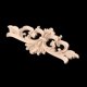 thumbnail image 2 of Wood Carved Corner Onlay Applique Frame Decoration Furniture Unpainted Home, 2 of 4