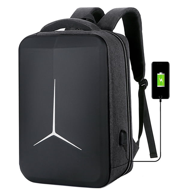 Mochila de negocios de tela Oxford de cuero con estereotipos urbanos simples para jóvenes, deportes y ordenador