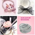 thumbnail image 4 of Jumpingount 10 piezas de bandas para el cabello Bling Topknot ajustable decorativo protector titular Scrunchies para mujeres niñas accesorios Type3 NO3, 4 of 6