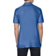 thumbnail image 2 of Gildan - Polo de manga corta de deporte Doble Pique para caballero/hombre de primera  Modelo Premium - Verano/ Vacaciones (Azul Flo), 2 of 2