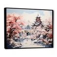 thumbnail image 2 of Designart "Silk Road China Art painting V" Chinese Floater Framed Canvas Wall Art, 2 of 7