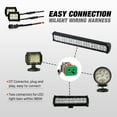 thumbnail image 6 of Nilight 2 Pin DT Connectors 16AWG 6 Kits Male and Female Electrical Connector Waterproof Plug and Play Shrink Butt Terminals for Automotive Cars Truck Motorcycle Marine Boats, 6 of 8