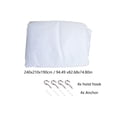 thumbnail image 3 of Amzcrzy Polyester Mosquitos Net Four-Sided Mosquito Net Outdoor Mosquito Net Home Mosquito Net Bed Cover Mosquito Net Curtain Bed Cover Mosquito Net Set Mesh Curtain Bedspread & Coverlet Sets, 3 of 6