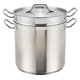 thumbnail image 1 of Winware - Olla para vapor/pasta de acero inoxidable de 20 cuartos con tapa, 1 of 4