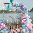 thumbnail image 6 of Mermaid Balloon Garland Kit Mermaid Tail Balloons Arch For Girl Mermaid Birthday Party Decorations Mermaid Balloons Baby Shower Party Supplies, 6 of 6