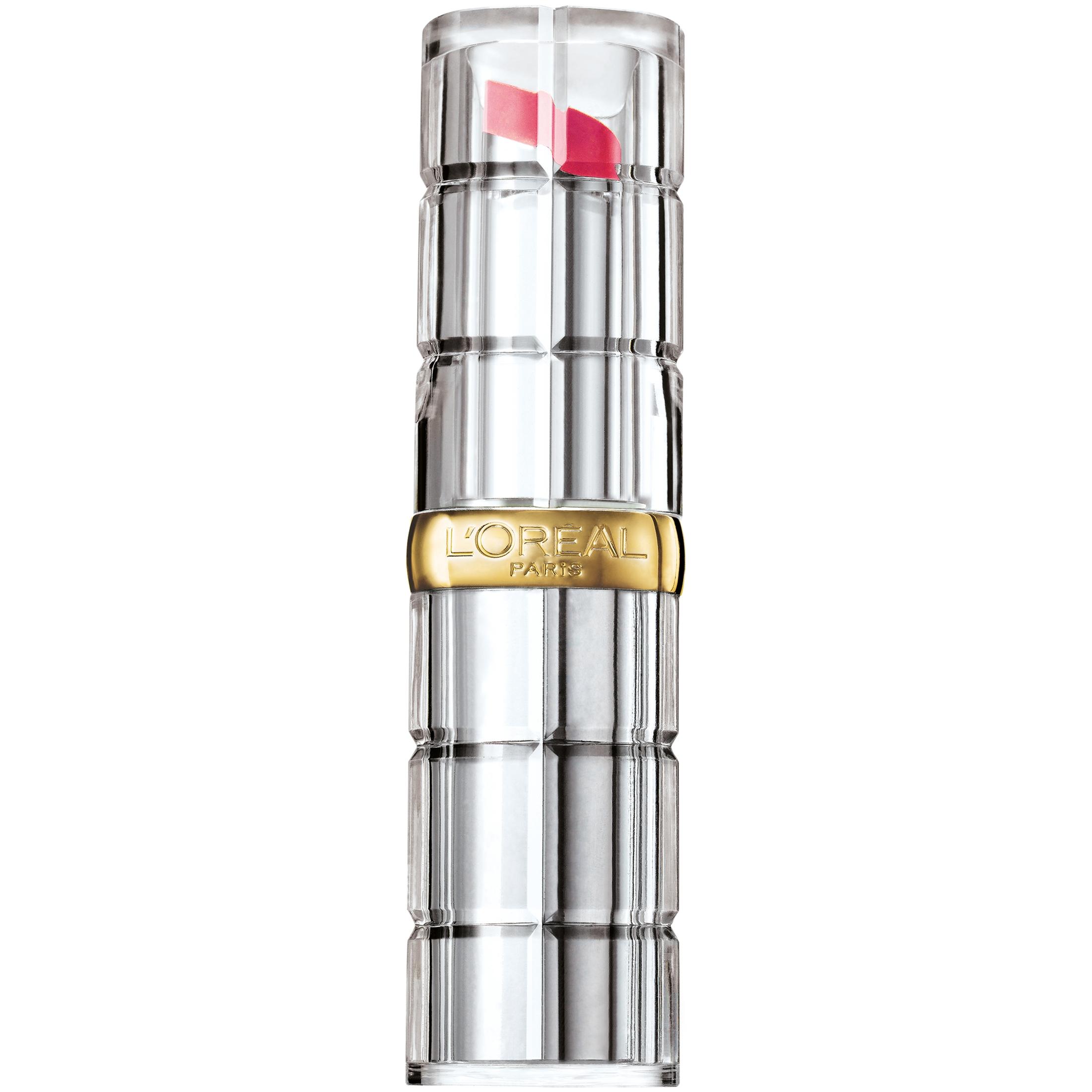 L'Oreal Paris Colour Riche Shine Glossy Ultra Rich Lipstick, Lacquered Strawberry - image 2 of 5