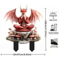 thumbnail image 3 of Whimsical Fairy Planter Insert Acrylic Fairy Garden Bohemian Fairy Outdoor Statue With For Garden Yard Gardening Solar Address Sign Vertical Inflatable Heart Pool Solar Address Lights for Mailbox, 3 of 4