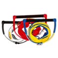 thumbnail image 3 of RONIX Combo 2.0 Hide Grip Wakeboard Handle with 65ft Red/Gray 4-Section PE Rope (226136), 3 of 3